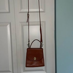 Vintage Coach brown leather purse